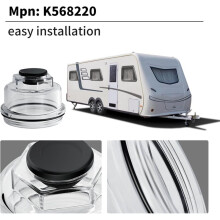 Bouchon D'Huile D'Essieu de Remorque K568220 pour Bouchons D'Essieu pour AL-KO/ 10K-16K, Filetage Extérieur 3-3/4, Couvercle D'Huile avec Joint