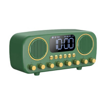Speaker White Noise Insomnia Adjustment Household Clock with Natural Sound and Portable Design