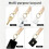 Kit de Bricolage pour Cordon Élastique, Cordon Extensible pour Poignet et Cou, Porte-Badge et Clés 3