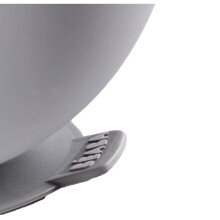 Bol Ventouse pour Enfant - BÉABA - Gris - 100% silicone - Matière douce et résistante