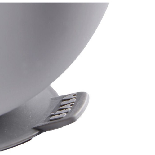BEABA Bol Ventouse para Criança - BÉABA - Cinza - 100% silicone - Material suave e resistente