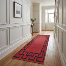 (80x300cm - Lexi) Moonlight Bedding Printed Rug Crystal Runners 80x300cm | Soft Non-Slip Hallway Kitchen Rug