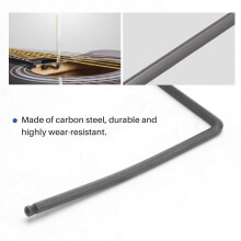 4 mm en 5 mm Truss Rod Wrench, Moersleutelgereedschap voor Akoestische Gitaar, Diepe of Smalle Trussaanpassing