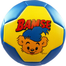 Balón de fútbol Bamse talla 3, azul/amarillo
