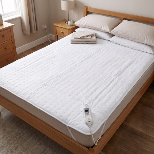 Electric Heated Underblanket Double 135x120cm 65W 1