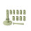 Modular Clay Bloom Maker, Reusable Press Mold for Polymer & Clay Flowers with 9 Pattern Sleeves 2