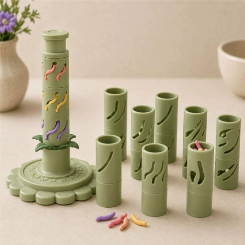 Modular Clay Bloom Maker, Reusable Press Mold for Polymer & Clay Flowers with 9 Pattern Sleeves 2