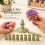 Modular Clay Bloom Maker, Reusable Press Mold for Polymer & Clay Flowers with 9 Pattern Sleeves 7