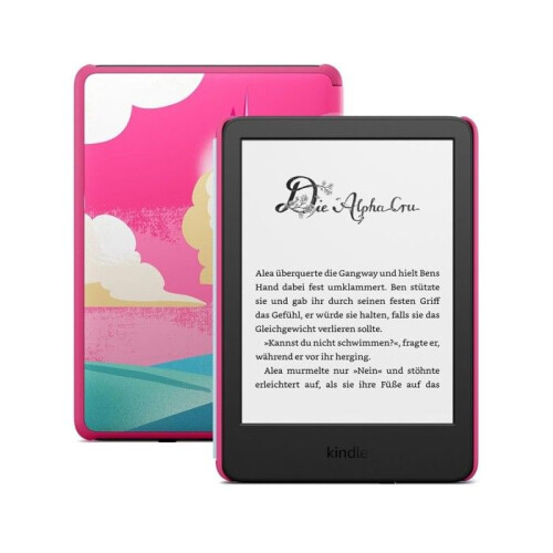 Amazon E-Reader Amazon Kindle Kids Edition (2024) 6 Zoll mit einstellbarem Licht
