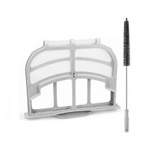 ADQ73373201 Trockner-Flusenfilter für - und für -Trockner DLEX9000V, DLEX8000V, DLEX8000W, Reinigungsbürste für Wäscheabzugsklappe