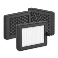 Conjunto de 3 Filtros de Reposição para Exaustor para X2D/P2S H13 com Carvão Ativado HEPA, Pré-Filtro G4 e Filtragem em 3 Estágios.