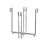 Foldable 304 Stainless Steel Trash Bag Holder for Easy Kitchen Waste Management 1