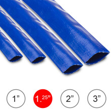 Wolf Layflat Delivery Hose, 1.25-inch, 30M, Submersible Pump, Flood Water & Ponds