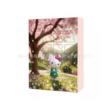 (Hello Kitty D) (Hello Kitty C) 2025 Christmas Advent Blind Box 24pcs Surprise Christmas Gift
