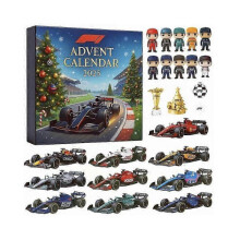 (A)F1 Advent Calendar Advent Calendar Christmas Gift Racing Themed Blind Box