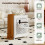 Costway Plastic Storage Bin Collapsible Laundry Basket with Handles 10