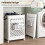 Costway Plastic Storage Bin Collapsible Laundry Basket with Handles 6