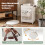 Costway Plastic Storage Bin Collapsible Laundry Basket with Handles 7