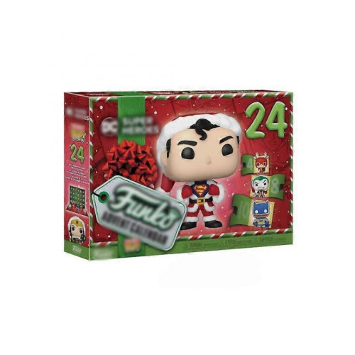 (DC) (DC) Advent Calendar: 24-Day Christmas Countdown Blind Boxes Total of 9 Varieties