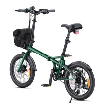 ENGWE Electric Folding Bike 36V10Ah City EBike Load 120KG For Adults Lightweight