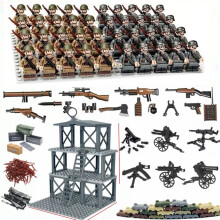 40pcs Special Forces Army Figures Set - Military Toy Soldiers & Weapon