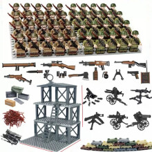 40pcs Special Forces Army Figures Set - Military Toy Soldiers & Weapon