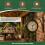 Double Sided Garden Clock 15cm Faces 3