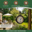 Double Sided Garden Clock 15cm Faces 6
