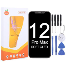 (iPhone 12 Pro Max) Flexibilní dotyková sestava OLED LCD je vhodná pro řadu iPhone