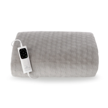 Warming Throw XL Grey Velvet Dreamland Blanket 3D