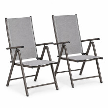 Henley Reclining Garden Chairs Set of 2