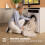 LIVIVO Premium Sherpa Heated Throw Beige 5