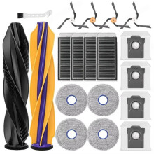 Compatible for  X60 Pro Ultra Complete Accessories Main Brush Filter Dust Bag Mop Pads Replacement Parts Kit