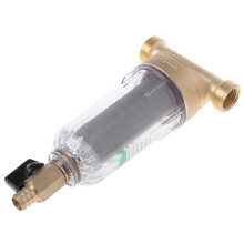 Filtro de Agua Purificador Frontal de 4/3", Filtro de Sedimentos de Grifo de Malla, Conector de Tubería de Prefiltro de Polvo Doméstico Purificador