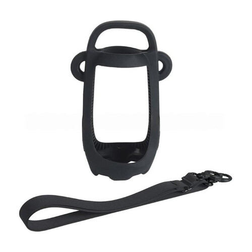 For  PULSE6  Speaker Silicone Case Cover Travel Carrying Protective with Shoulder Strap Case B