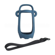 For PULSE6 Speaker Silicone Case Cover Travel Carrying Protective with Shoulder Strap Case C