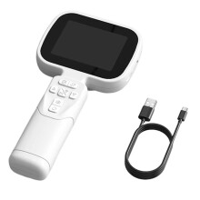 Adjustable Focus LED Camera Microscope , 2.8" IPS Screen Handheld Magnifying Glass 1080P HD 100X Digital Magnifier B