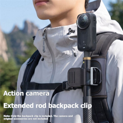 Backpack Shoulder Strap Mount Clip Holder Chest Harness Accessory for Hiking Travel Vlogging 2