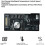 6-Channel PWM Fan Controller 12V 5A with Digital Display Temperature Control for PC Cooling Fan Temperature Control 3