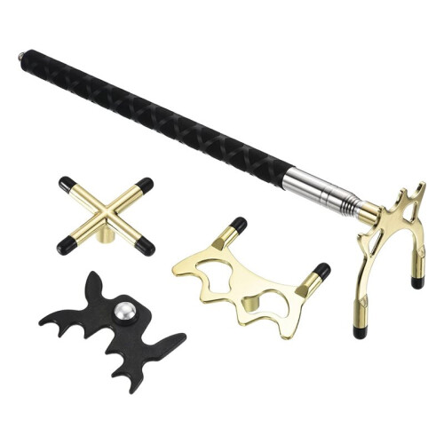 Retractable Billiards Cue Stick Bridge with Low/High/ Bridge , Billiard Table Pool Cue Accessories