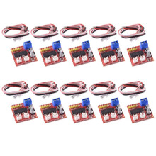 10PCS MX1919 2-CH Motor Drive Module 2.5A Dual H-Bridge Stepper Motor Driver Board PWM Speed Control for Car Robot