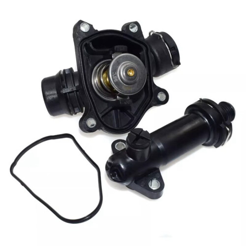 1set Engine Thermostat Housing Assembly 11717787870 11517805811 for  X3 X5 X6 E46 E83 E60 E61 E64 E65 E66 E70 E71 E72