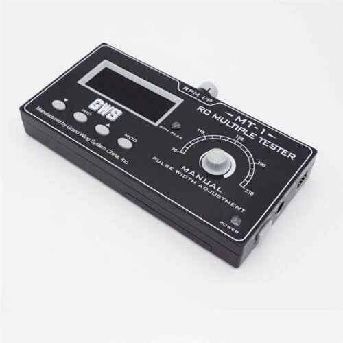 MT-1 RC Multiple Tester Digital Servo ESC Remote Transmitter Receiver PWM Signal Generator Rotor Spee Tester 1