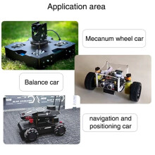 Nouveau Moteur à Engrenages TT 3V-6V avec Encodeur, Arbre Simple ou Double, Rapport de Réduction 1:45 pour Voiture Robot Intelligente DIY
