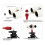 Datyson Binoculars Tripod Telescope Mount Adapter Telescope Tripod Connector Mount Holder with 1/4-20 Thread 5