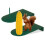 2 Pack Squirrel Corn Cob Feeder - Rustproof Wild Bird & Animal Feeder for Trees & Fence Posts 6