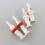 4PCS 66mm Speaker Binding Post Terminal 4mm Banana Plug Socket Audio Adapter Audio Speaker Amplifier Terminal Block 4