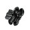1.5"  Aluminum Alloy Double Socket Arm 360 Rotation 1.5"  Components Double Socket Arm for Fish Finder Mount 6
