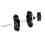 1.5"  Aluminum Alloy Double Socket Arm 360 Rotation 1.5"  Components Double Socket Arm for Fish Finder Mount 9