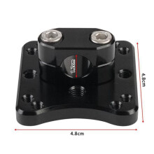 12 mm Uchwyt do Nawigacji GPS Motocyklowej, Regulowany Uchwyt na Telefon, Zacisk na Kierownicę, Stojak na Urządzenia Obrotowe